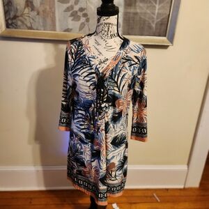 Beach Break's Floral Print Midi Dress